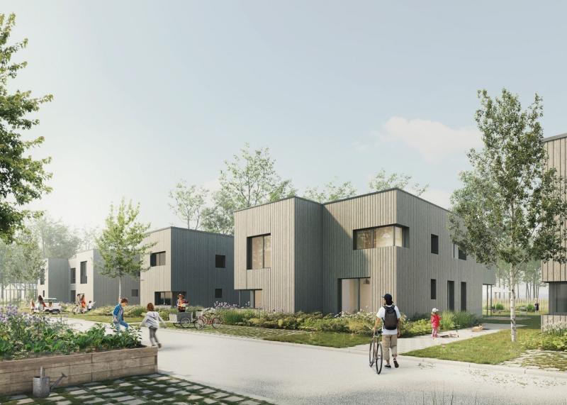 The project Wohnen am Gutspark Schönfliess