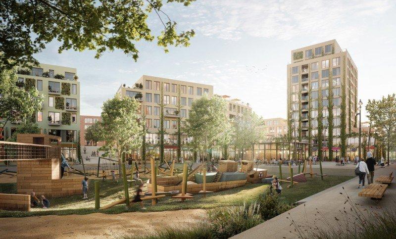 The project Baugemeinschaft BliQ in Hamburg-Wilhelmsburg